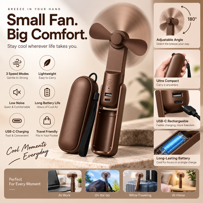 Portable Handheld Fan
