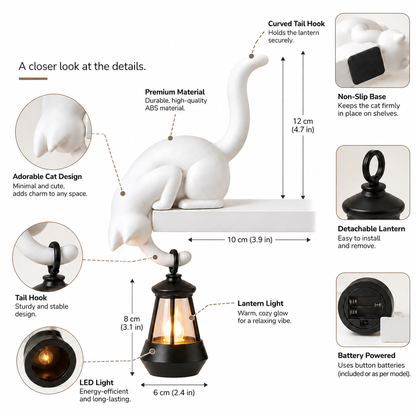 Cat Lantern Lamp