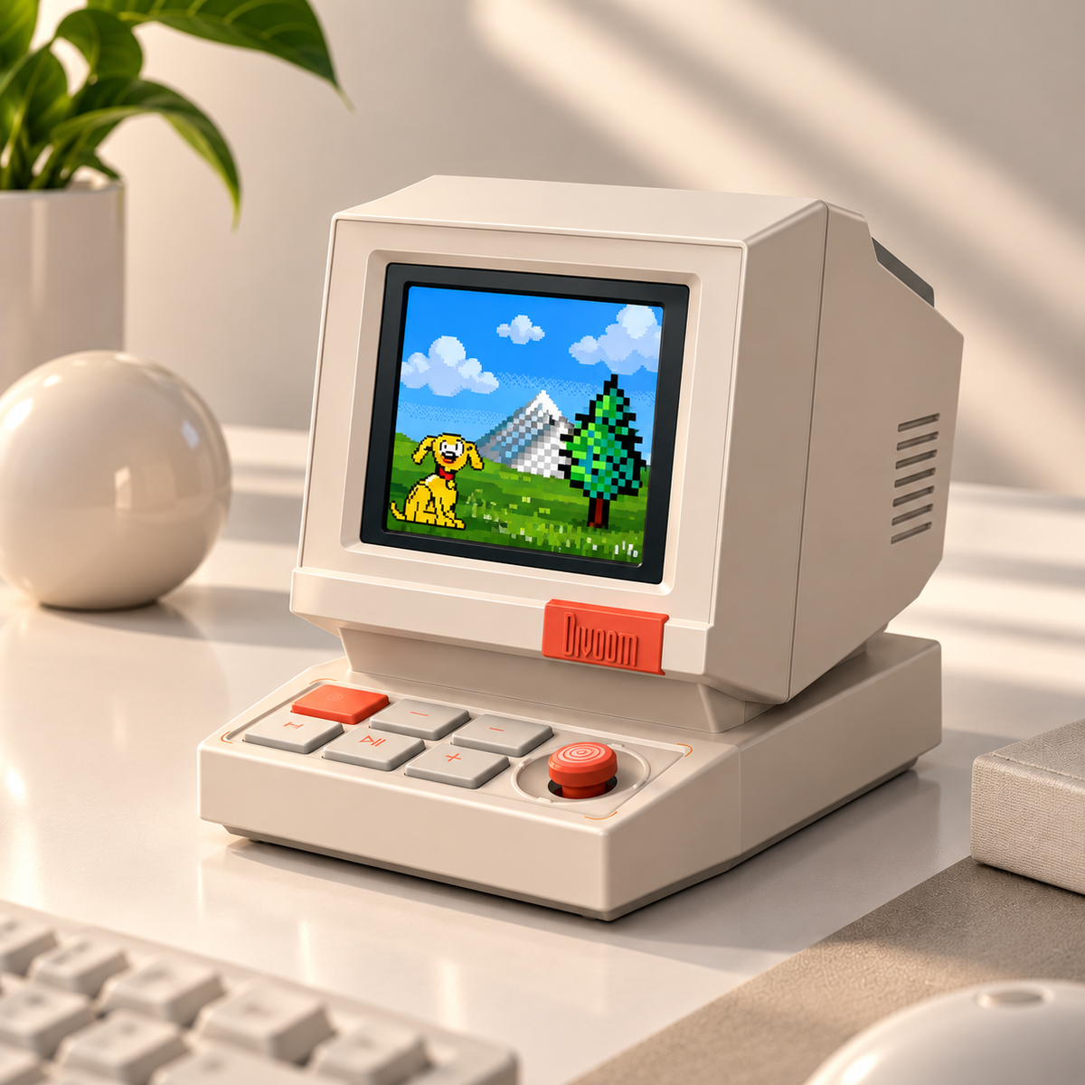Retro PC-Style Computer Speaker