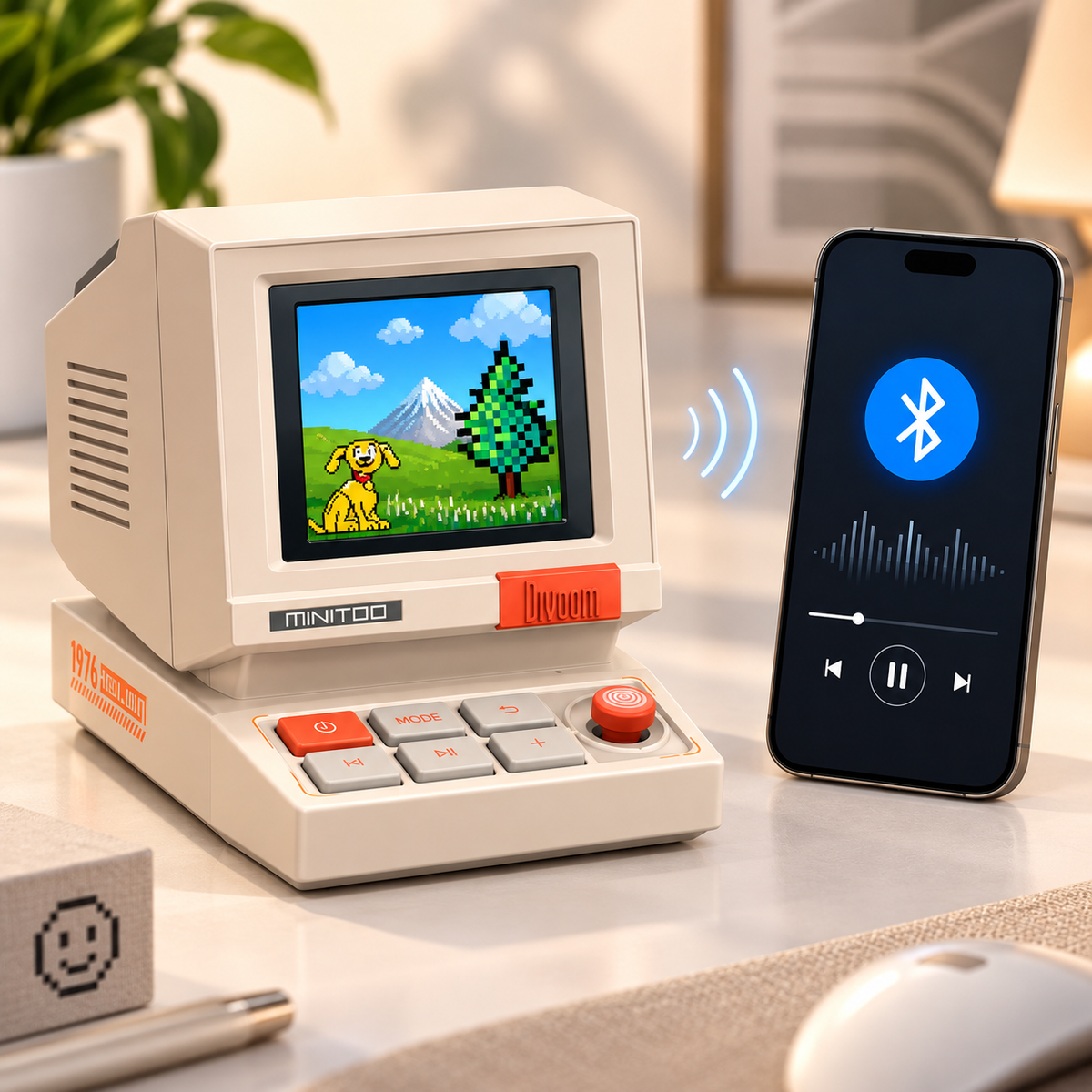 Retro PC-Style Computer Speaker