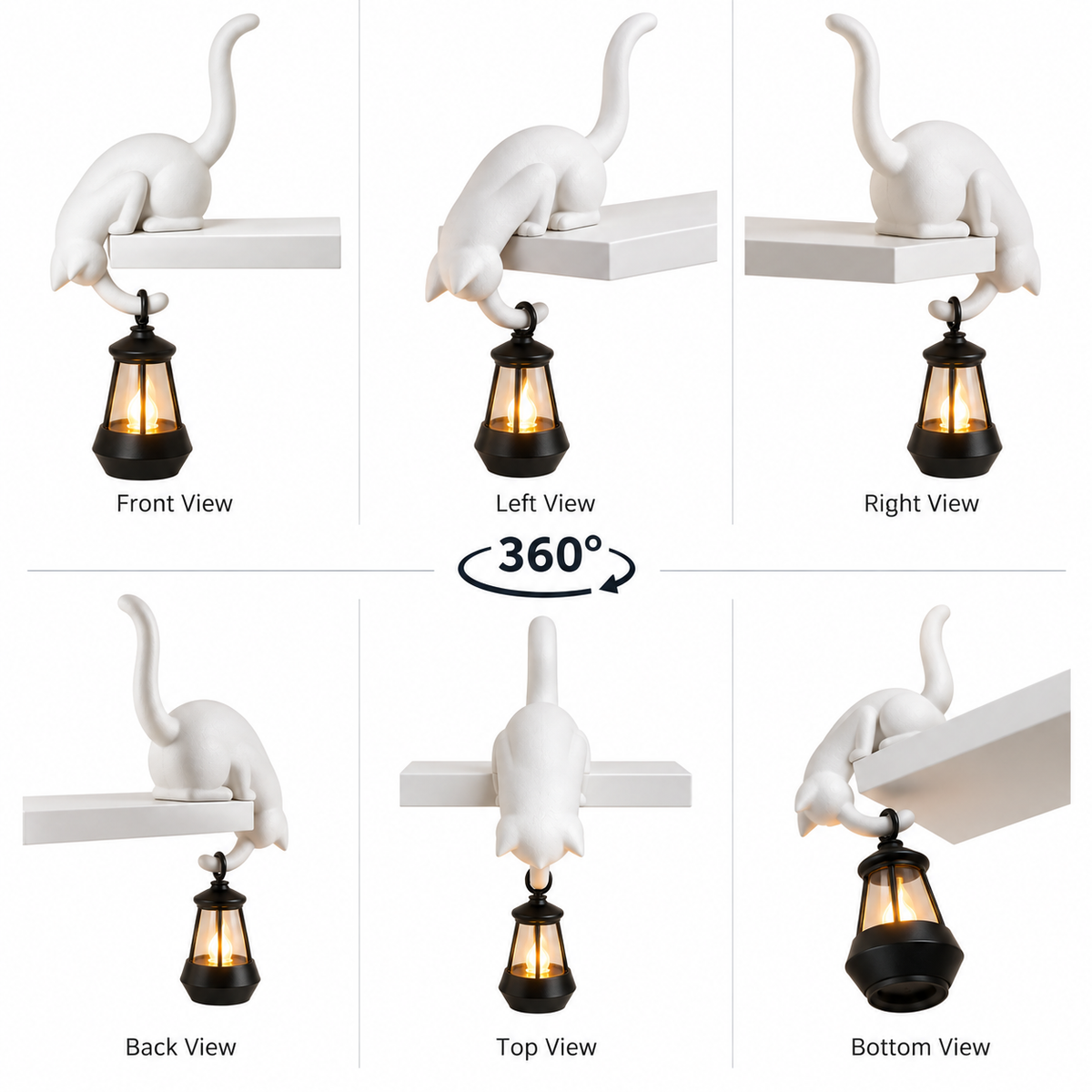 Cat Lantern Lamp
