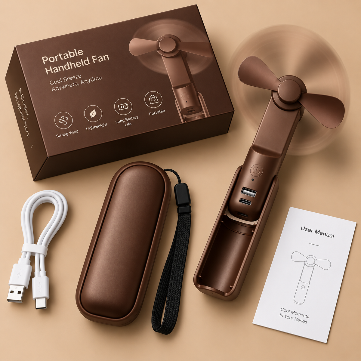 Portable Handheld Fan