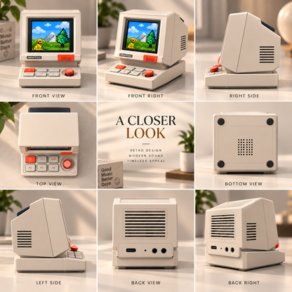 Retro PC-Style Computer Speaker