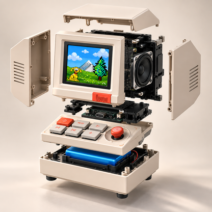 Retro PC-Style Computer Speaker