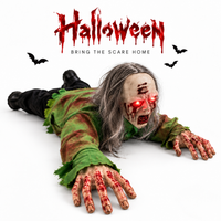 Crawling Zombie Halloween Prop